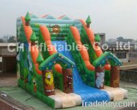 Sell New Large Inflatable Jungle Slide