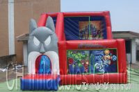 Sell HOT Inflatable Super Hero Bouncer Moonwalks