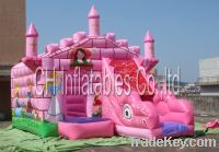 Sell Princess Inflatable Dragon Bouncy Castle Combo