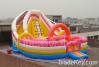 Sell Inflatable Slide with obstacles