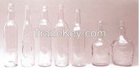 beverage clear glass bottles (5)