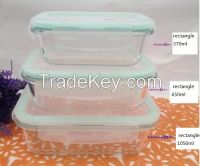 borosilicate glass food containers