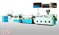 Sell PE CPVC plastic spiral pipe extrusion line