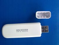 Sell HSUPA Mini USB Modem, 3g wireless modem, network card, pc card