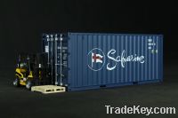 20 GP container simulation model Door can open