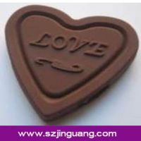 Sell heart shape chocolate usb flash storage