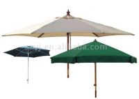 Sell Wooden Beach Umbrella