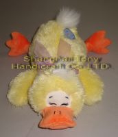 plush toy, plush duck, stuffed duck, soft duck