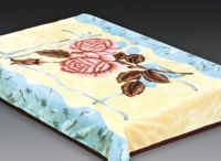 Sell polyester blanket/mink blanket - J137