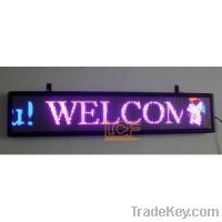 Sell 15 Inch, 3000LBS LED Moving Message Signs Display Board