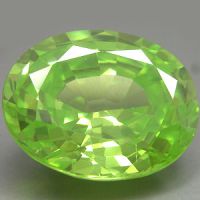 Sell golden color cubic zirconia synthetic gemstones CZ