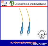 Sell SC simplex mode fiber optic patch cord