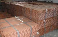 high grade Electrolytic copper cathodes 99.99% for sales