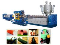 Sell PE Double wall Corrugation Pipe Production Line