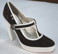 Sell women leather pump shoes