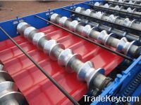 Sell color coated steel roofing sheet forming machine