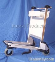 aluminum airport luggage trolley