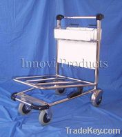 stainless steel airport trolley