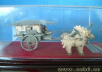 Sel antique l bronze-chariots with horse