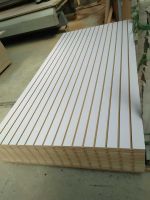 Slotted MDF