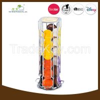 Durable revolving hot-sale dolce coffee capsule holder