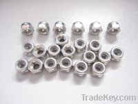 Stainless steel nylon locking nuts