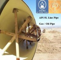 Spiral welded steel Pipes lower-pressure transportation for Oil gas