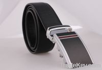 Sell genuine leather belt in black, men's leather belt