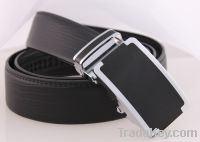 Sell genuine leather belt in black, men's leather belt in high quality