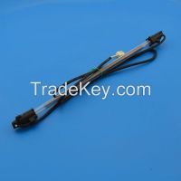 Glass tube defrost heater for refrigerator use