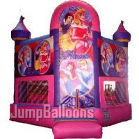 Sell Inflatable Disney Princess Castle, Bouncy Castle, Moonwalks