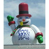 Rooftop Balloon, Inflatable Snowman Balloon (B3005)