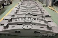 bogie bolster of railway wagon