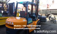 Sell Used 5ton Toyota Diesel Forklift 02-7FD50