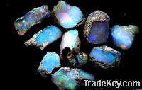 Ethiopian rough opal