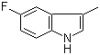 5-Fluoro-3-methylindole (Cas:392-13-2)