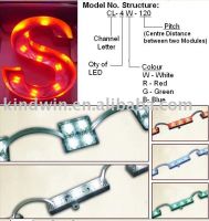 LED channel letter light