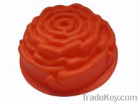 Sell rose silicone cake molds