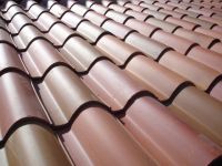 "S" and "BARREL" Clay roof tile