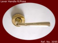 Lever Lock Handle R/Rose
