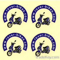 Sell Round motorcycle sticker