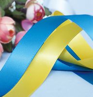 Sell  double side&colors satin ribbon