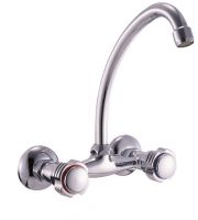 two lever brass kitchen mixer SH-1514