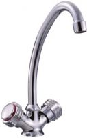 two handle brass basin mixer SH-1515