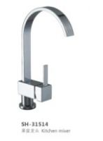 Single handle chrome kitchen faucet mixer SH-31514