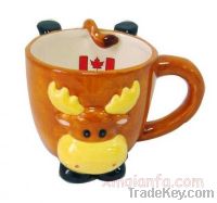 Sell Embossed mug-moose