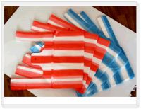 Sell Color Stripped T-shirt Bags