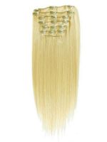 Sell clip in 100%remy human hair extension