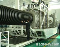 hdpe double wall corrugated pipe machine