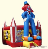 Sell inflatable clown bouncer castle